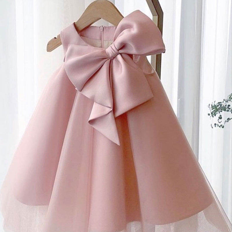 Kids Dresses For Party Wedding Dress Flower embroidery Children Pageant ball  Gown Girls Princess Dress Toddler Girl Clothing